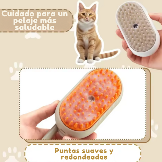 CEPILLO CON VAPOR PARA GATOS Y PERROS